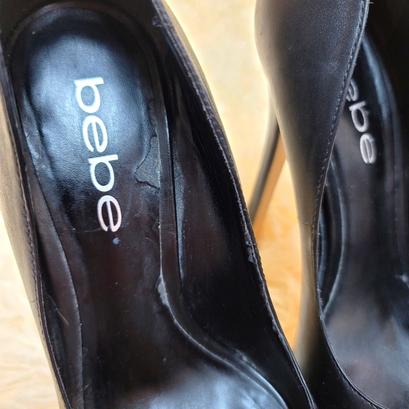 Bebe Peep Toe Platform Heels - Picture 4 of 15